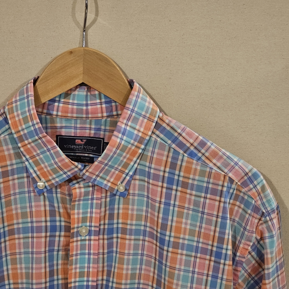 Vineyard Vines Whale Shirt L